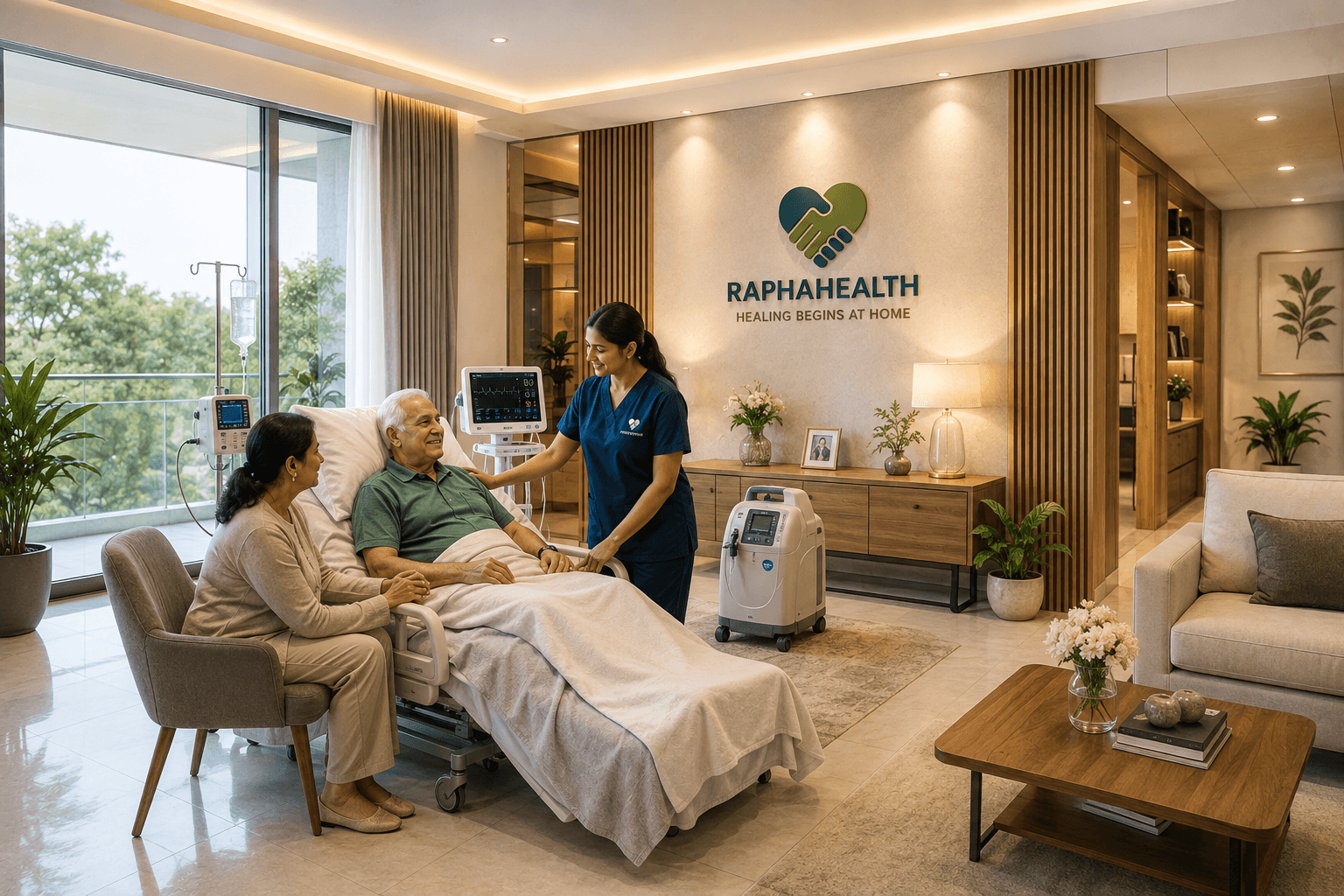 Rapha Home Health interface